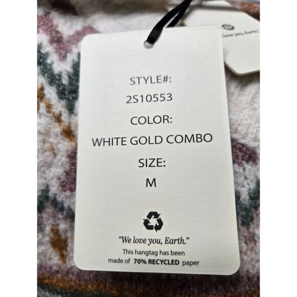 NWT Hippie Rose Cropped Sweater Vest Size M - Picture 4 of 4